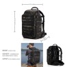 Tenba Mochila Axis V2 24L Camo Multicam BK | Mochila fotográfica táctica de alta capacidad