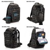 Tenba Mochila Axis V2 24L Camo Multicam BK | Mochila fotográfica táctica de alta capacidad