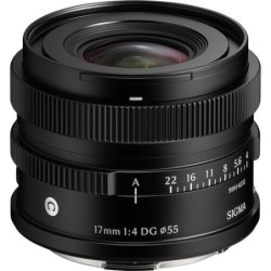 Sigma 17mm F4 DG Contemporary | Gran angular compacto L-Mount en color negro