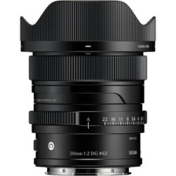 Sigma 20mm F2 DG Contemporary L-Mount Negro | Gran angular luminoso