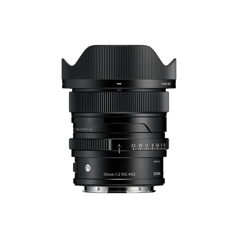 Sigma 20mm F2 DG Contemporary L-Mount Negro | Gran angular luminoso