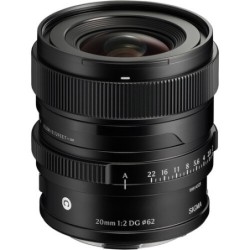 Sigma 20mm F2 DG Contemporary L-Mount Negro | Gran angular luminoso