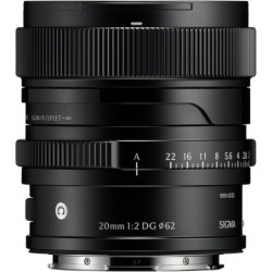 Sigma 20mm F2 DG Contemporary L-Mount Negro | Gran angular luminoso