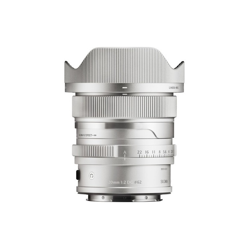 Sigma 20mm F2 DG Contemporary L-Mount Plata | Gran angular F2 compacto