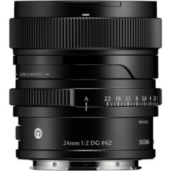 Sigma 24mm F2 DG Contemporary L-Mount Negro | Gran angular clásico F2
