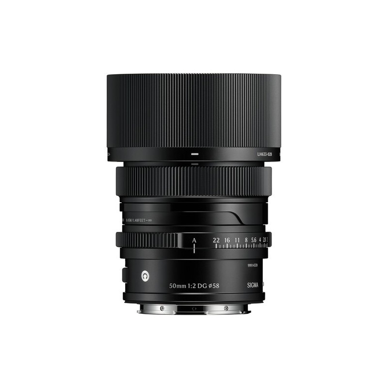 Sigma 50mm F2 DG Contemporary L-Mount Negro | Estándar luminoso compacto