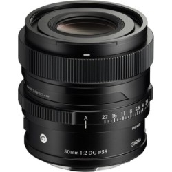 Sigma 50mm F2 DG Contemporary L-Mount Negro | Estándar luminoso compacto