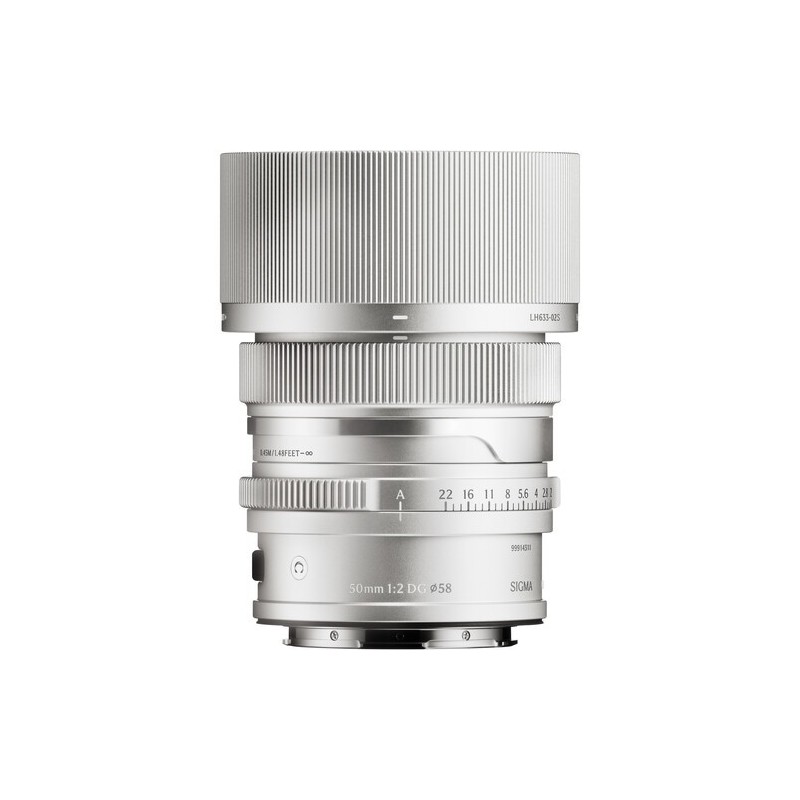 Sigma 50mm F2 DG Contemporary L-Mount Plata | Estándar luminoso compacto