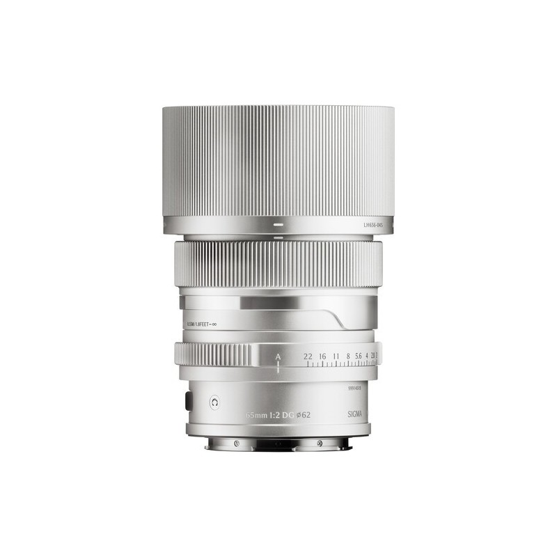 Sigma 65mm F2 DG Contemporary L-Mount Plata | Tele corto luminoso