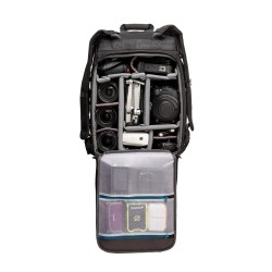 Tenba Mochila Roadie Pro 20 Negra | Mochila fotográfica profesional de alta capacidad