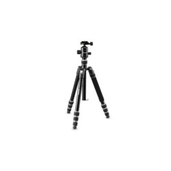 Cullmann Trípode Nando 530TM RB8.5 Negro-Plata | trípode fotográfico | trípode aluminio profesional