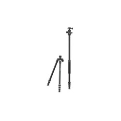 Cullmann Trípode Nando 580M RB8.5 Negro-Plata | trípode fotográfico | trípode para dslr