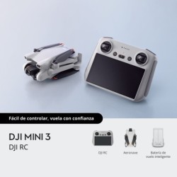 DJI Mini 3 (RC) | Dron 4K compacto con mando con pantalla integrada