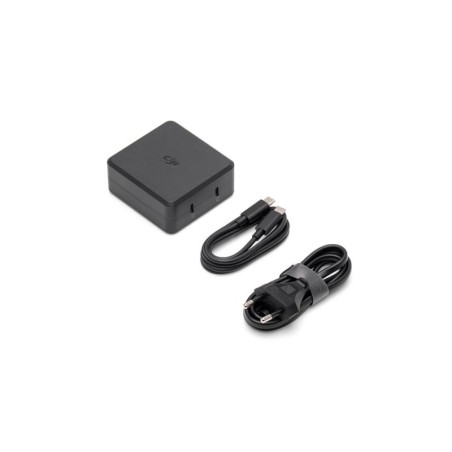 DJI Adaptador de Corriente 100W USB-C | Carga rápida y segura