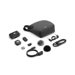 DJI Mic 3 (1 TX + 1 RX) | Micrófono inalámbrico compacto