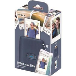 Fujifilm Impresora Instax Mini Link Dark Denim | Impresión instantánea portátil