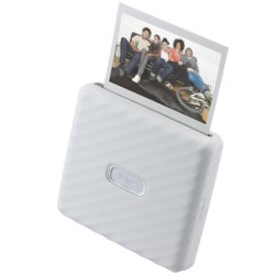Fujifilm Impresora Instax Link Wide Ash White | Impresiones grandes al instante