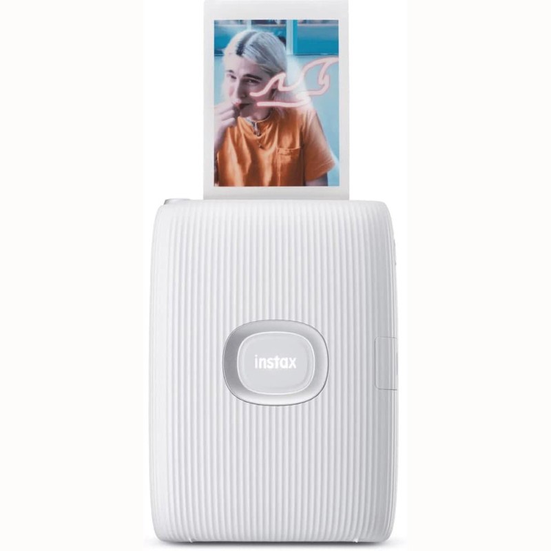Fujifilm Impresora Instax Mini Link 2 Clay White | Creatividad y diversión instantánea