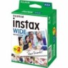 Fujifilm Pack Película Instax Wide 10x2 (20 Fotos) | Doble diversión en formato grande