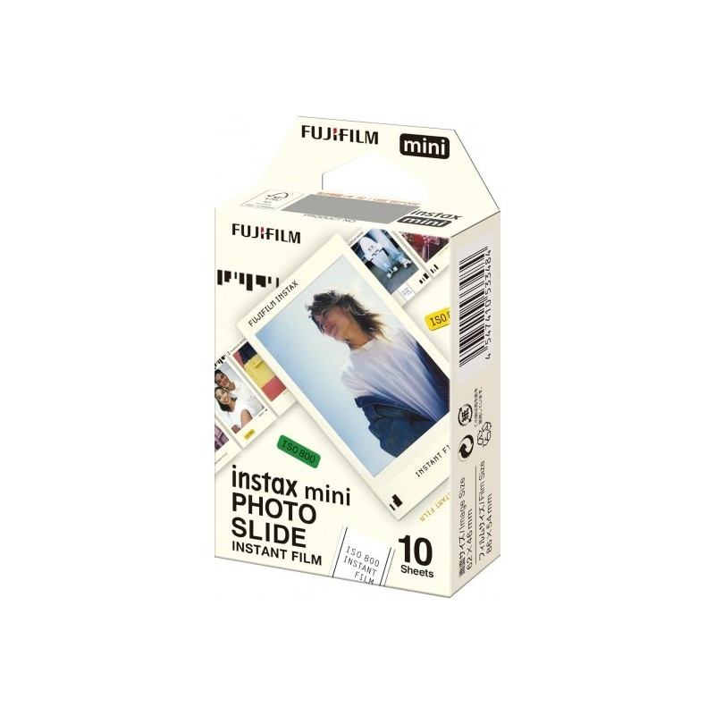 Fujifilm Película Instax Mini Photo Slide (10 Fotos) | Estilo retro y originalidad