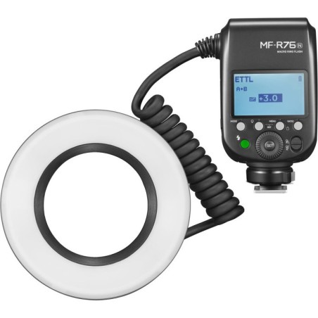 Godox MF-R76N | Compra en Equipa Tu Cámara | Ring flash macro Nikon