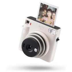 Fujifilm Cámara Instantánea Instax Square SQ1 Chalk White | Instantánea moderna con formato cuadrado