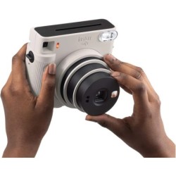 Fujifilm Cámara Instantánea Instax Square SQ1 Chalk White | Instantánea moderna con formato cuadrado