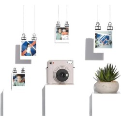 Fujifilm Cámara Instantánea Instax Square SQ1 Chalk White | Instantánea moderna con formato cuadrado