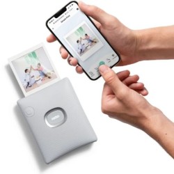 Fujifilm Impresora Instax Square Link White | Impresiones instantáneas desde tu móvil