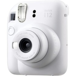 Fujifilm Cámara Instantánea Instax Mini 12 Clay White | Diversión instantánea con diseño moderno