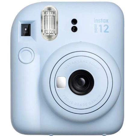 Fujifilm Cámara Instantánea Instax Mini 12 Pastel Blue | Fotos instantáneas llenas de color y diversión