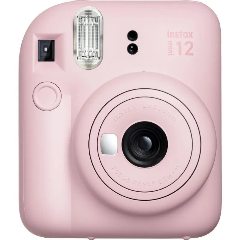Fujifilm Cámara Instantánea Instax Mini 12 Blossom Pink | Diversión instantánea con estilo encantador