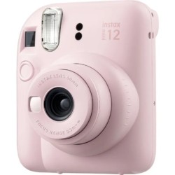 Fujifilm Cámara Instantánea Instax Mini 12 Blossom Pink | Diversión instantánea con estilo encantador