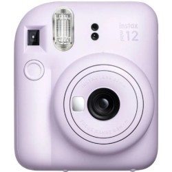 Fujifilm Cámara Instantánea Instax Mini 12 Lilac Purple | Cámara instantánea divertida y moderna