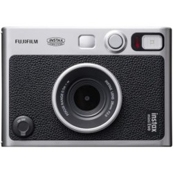 Fujifilm Cámara Instantánea Instax Mini Evo Black | Cámara híbrida digital-instantánea con estilo clásico