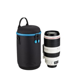Tenba Funda para Objetivo Tools Lens Capsule 23x12 | Protección acolchada rígida para teleobjetivos profesionales