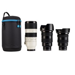 Tenba Funda para Objetivo Tools Lens Capsule 23x12 | Protección acolchada rígida para teleobjetivos profesionales