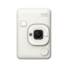 Fujifilm Cámara Instantánea Híbrida Instax Mini LiPlay Misty White | Digital e instantánea con estilo elegante