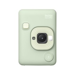 Fujifilm Cámara Instantánea Híbrida Instax Mini LiPlay Matcha Green | Cámara digital e instantánea con diseño moderno
