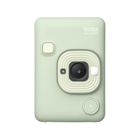 Fujifilm Cámara Instantánea Híbrida Instax Mini LiPlay Matcha Green | Cámara digital e instantánea con diseño moderno