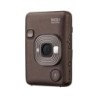 Fujifilm Cámara Instantánea Híbrida Instax Mini LiPlay Deep Bronze | Cámara híbrida elegante y funcional