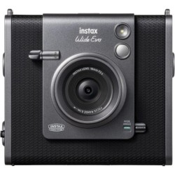 Fujifilm Cámara Instantánea Híbrida Instax Wide Evo Black | Fotografía instantánea de gran formato y alta calidad