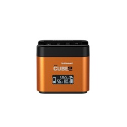 Hahnel Cargador ProCube2 Dual Sony NP-BX1 / NP-FW50 / NP-FZ100 | Cargador rápido y doble para baterías Sony