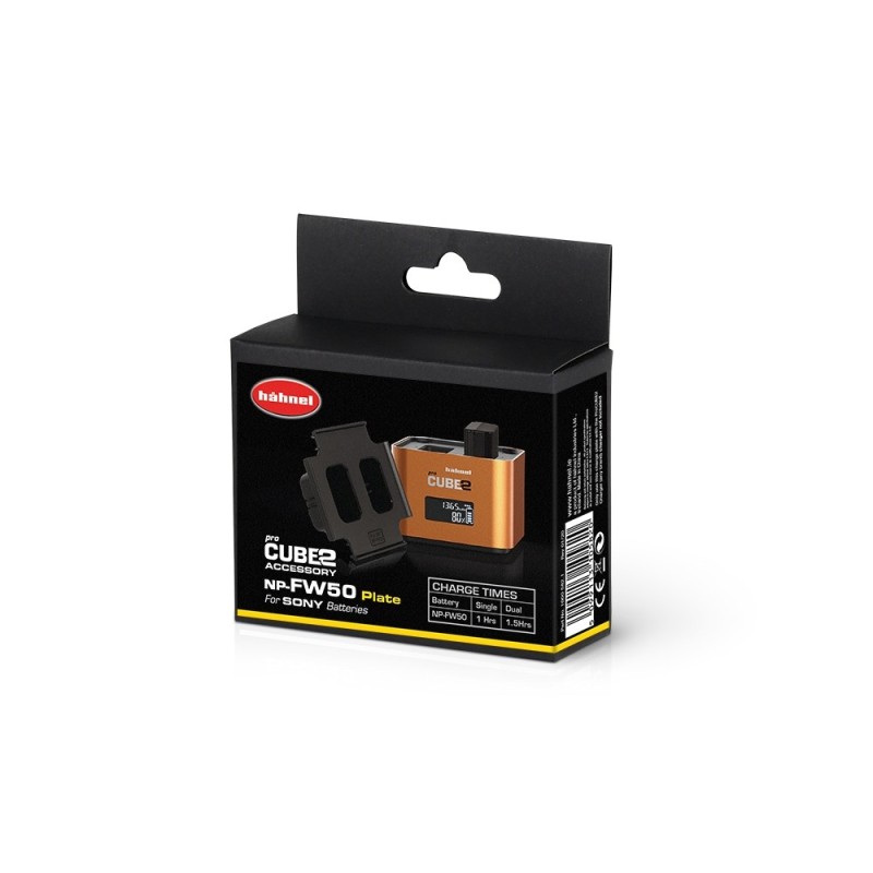 Hahnel Plato ProCube2/3 para Batería Sony NP-FW50 | Repuesto original para cargador ProCube