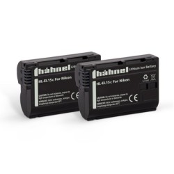 Hahnel HL-EL15HP Bipack Batería Compatible EN-EL15A/B/C para Nikon | Potencia extendida para cámaras Nikon