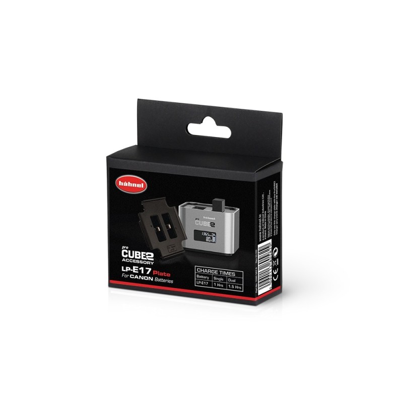 Hahnel Plato ProCube2/3 para Batería Canon LP-E17 | Repuesto original para cargadores ProCube Canon