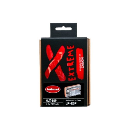 Hahnel HLX-E6P Batería Extreme Compatible LP-E6P para Canon | Potencia extra y máxima durabilidad
