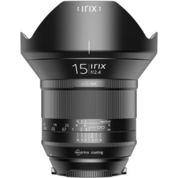 Irix Lente 15mm F2.4 Blackstone Canon EF | Gran angular profesional con cuerpo metálico sellado