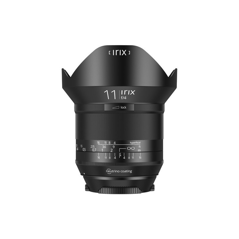 Irix Lente 11mm F4.0 Blackstone Canon EF | Ultra gran angular de alta precisión óptica y cuerpo metálico