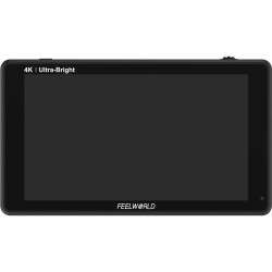 Feelworld LUT6 S Monitor | Monitor táctil SDI/HDMI con LUTs 3D y brillo ultraalto para grabación profesional